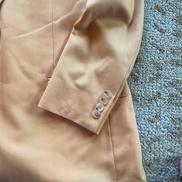 Samuelsohn Wool Silk Italian Blazer Jacket in Size 40R - Picture 3 of 4